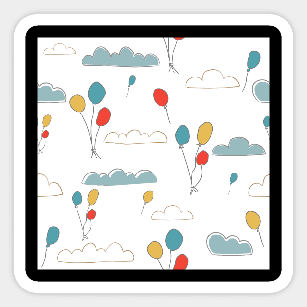 Sweet Balloons Sticker by Creative Meadows